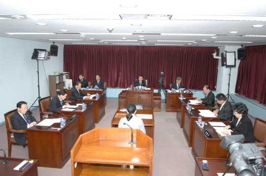 제199회 정례회 산업건설위 회의(2008.11.26) 대표이미지