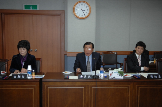 내무복지위  여행사 대표와의 간담회(2009.2.12) 대표이미지