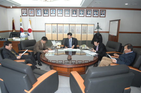 의회 의장단회의(2009.3.2) 대표이미지