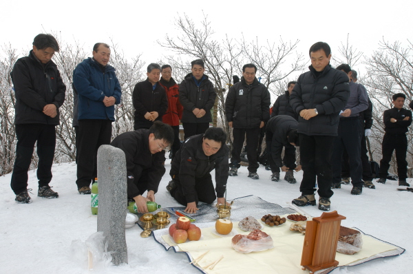 2014 평창동계올림픽 유치 기원 및 강릉시의회 시산제(2007.1.5) 대표이미지