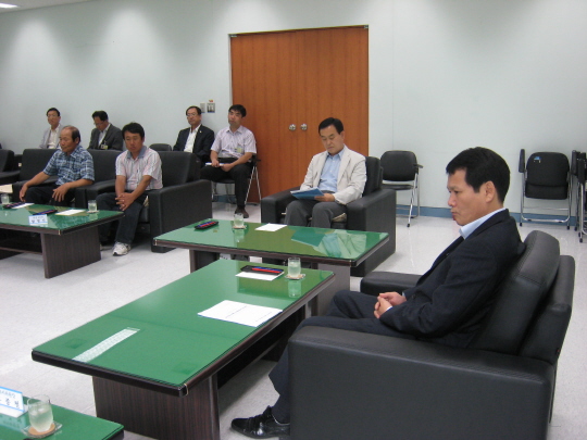 성산면 이장단과의 간담회(2009.7.7) 대표이미지