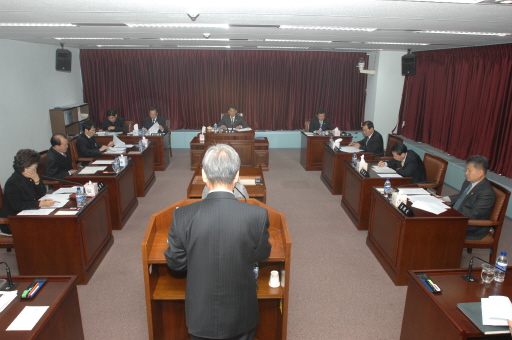 제191회 제2차정례회중 산업건설위원회 회의(2007.11.27) 대표이미지