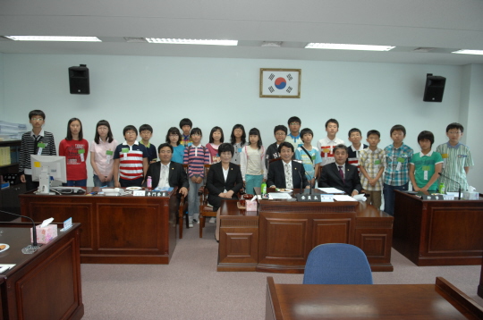 제6기 강릉시 어린이 의회 개회(2008.6.18) 대표이미지