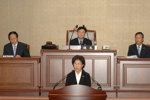 제188회임시회 제1차정례회 중 시정 질문(2007.7.16) 대표이미지