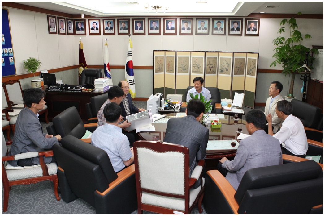 동해안권 경제자유구역청 관계자 접견(2014.09.12) 대표이미지