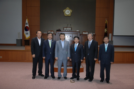 대전 서구 의장단 접견(2009.7.29) 대표이미지