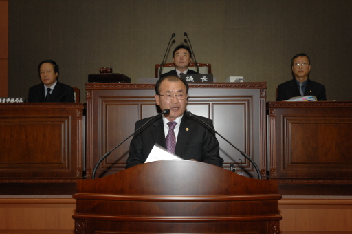제191회 강릉시의회 제2차정례회 시정질문(2007.12.6) 대표이미지