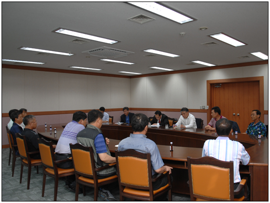 성산면 주민대표자 접견(2012.07.13) 대표이미지