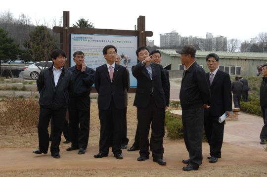 남대천 홍제,내곡 친수공원 조성사업 준공식(2009.3.19) 대표이미지