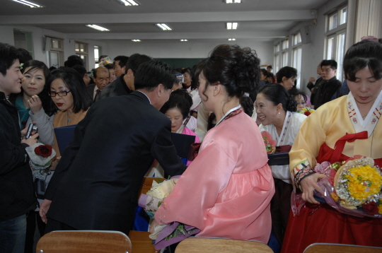 강릉 인문중고등학교 졸업식(2009.2.11) 대표이미지