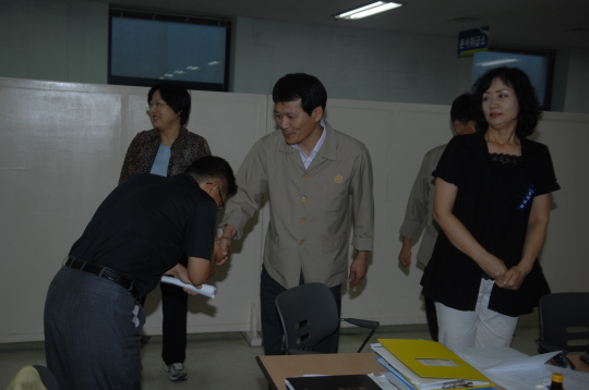 2008 을지연습 근무자 위문 격려(2008.8.19) 대표이미지