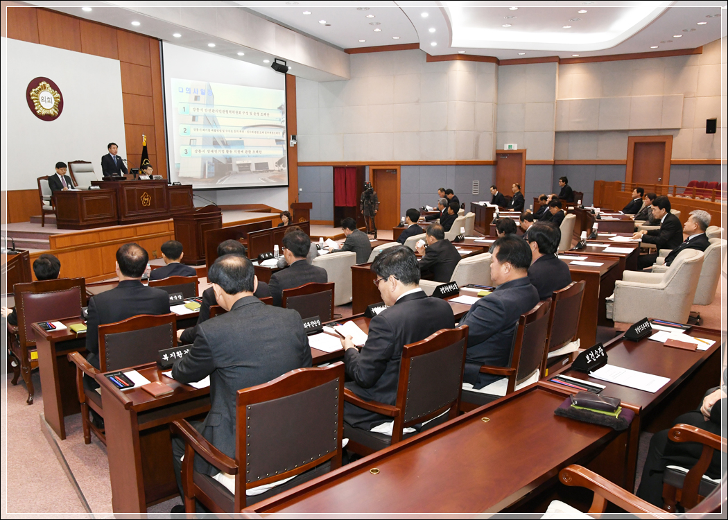 제264회 강릉시의회 임시회 제2차 본회의(2018.01.22.) 대표이미지