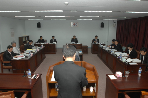제191회 제2차정례회중 내무복지위원회 행정사무감사(2007.11.29) 대표이미지