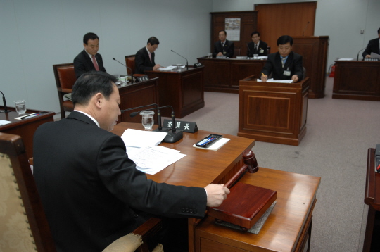 제199회정례회중 운영위원회 회의(2008.12.17) 대표이미지
