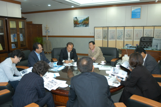 대구 달서구의회의원 의회 방문(2008.10.8) 대표이미지