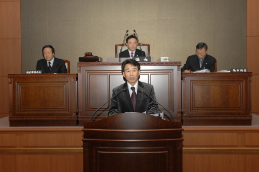 제191회 강릉시의회 제2차정례회 시정질문(2007.12.6) 대표이미지
