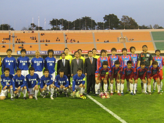 시청축구단 K2리그 개막식 경기(2009.4.18) 대표이미지