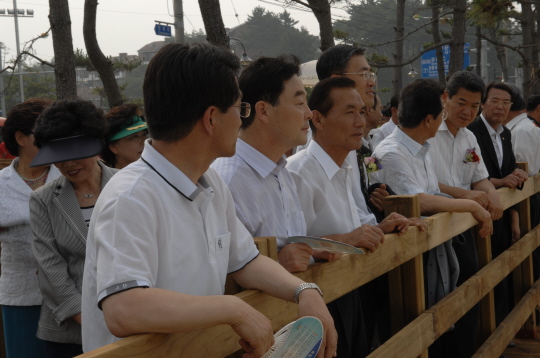 경포해변 솔향기공원 준공 및 해수욕장 개장식(2008.7.4) 대표이미지
