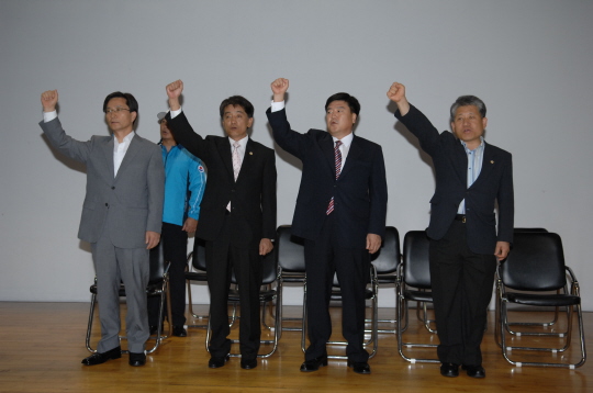 제16회 강원도 생활체육대회 참가선수단 결단식(2008.9.4) 대표이미지