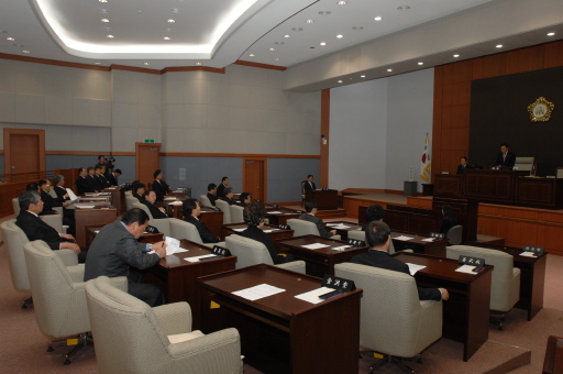 제190회 임시회 개회(2007.10.30) 대표이미지