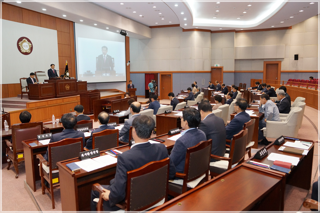 제254회 강릉시의회 임시회 제1차 본회의(2016.09.05) 대표이미지