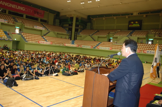 제4회 국민생활체육 강릉경포배 배드민턴대회(2008.5.24) 대표이미지