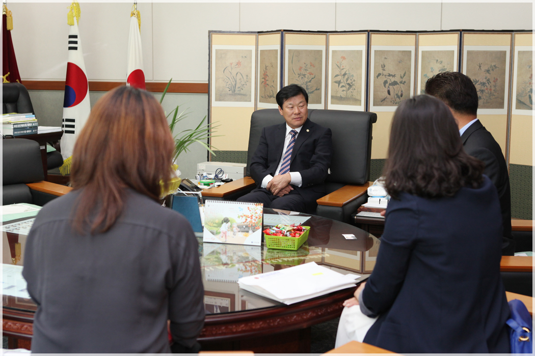 윤기호 장애인종합복지관 관장 접견(2015.09.15) 대표이미지