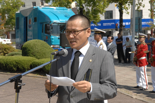 제18주년 제8보병사단 전몰 추모식(2008.9.18) 대표이미지