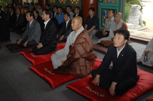 동계올림픽 유치 월정사 기원법회(2007.6.24) 대표이미지