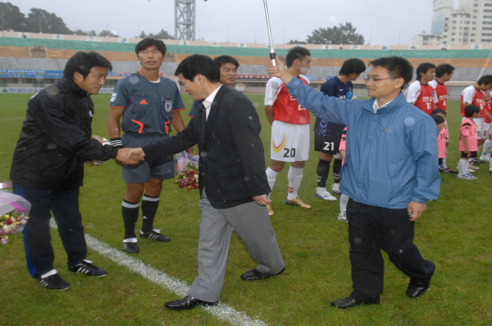 내셔날리그 축구(강릉시청-천안시청) 홈경기 개막전(2008.8.23) 대표이미지