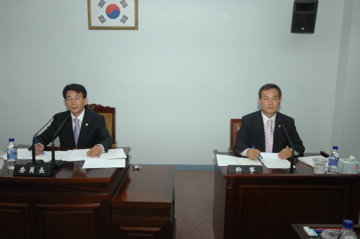 제189회임시회중 내무복지위원회 회의(2007.9.11) 대표이미지