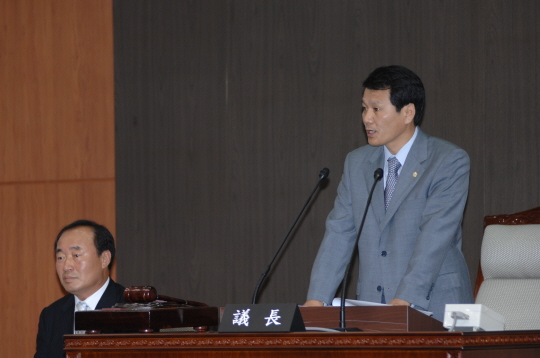 제197회 강릉시의회 임시회 개회(2008.8.13) 대표이미지