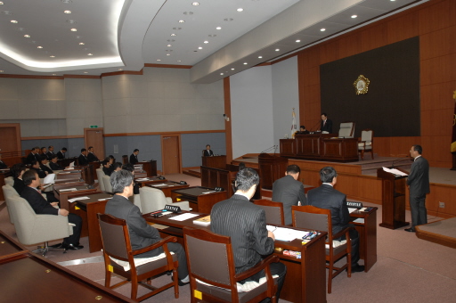 제190회 임시회 개회(2007.10.30) 대표이미지