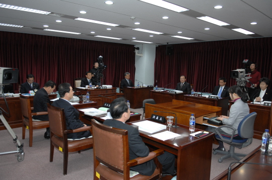 산업건설위 행정사무감사(2008.11.27) 대표이미지