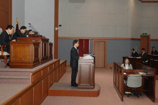 제191회 강릉시의회 제2차정례회 제1차본회의(2007.11.26) 대표이미지