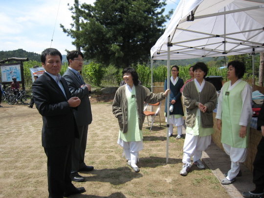 사천 개드릅축제 현장 방문(2009.4.26) 대표이미지