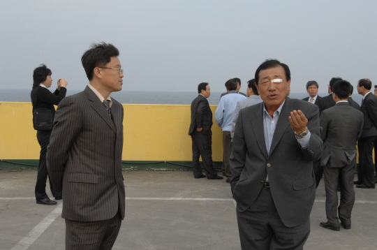 주문진항 특성화 개발사업 현황보고 및 현장방문(2009.4.10) 대표이미지