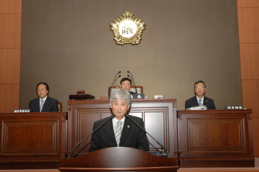 제188회임시회 제1차정례회 중 시정 질문(2007.7.16) 대표이미지