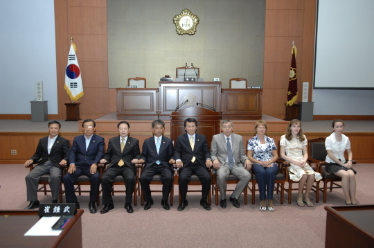 러시아 이르쿠츠키시 시장단 접견(2009.5.26) 대표이미지