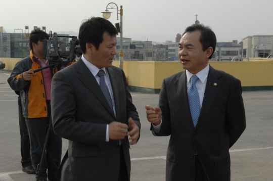 주문진항 특성화 개발사업 현황보고 및 현장방문(2009.4.10) 대표이미지