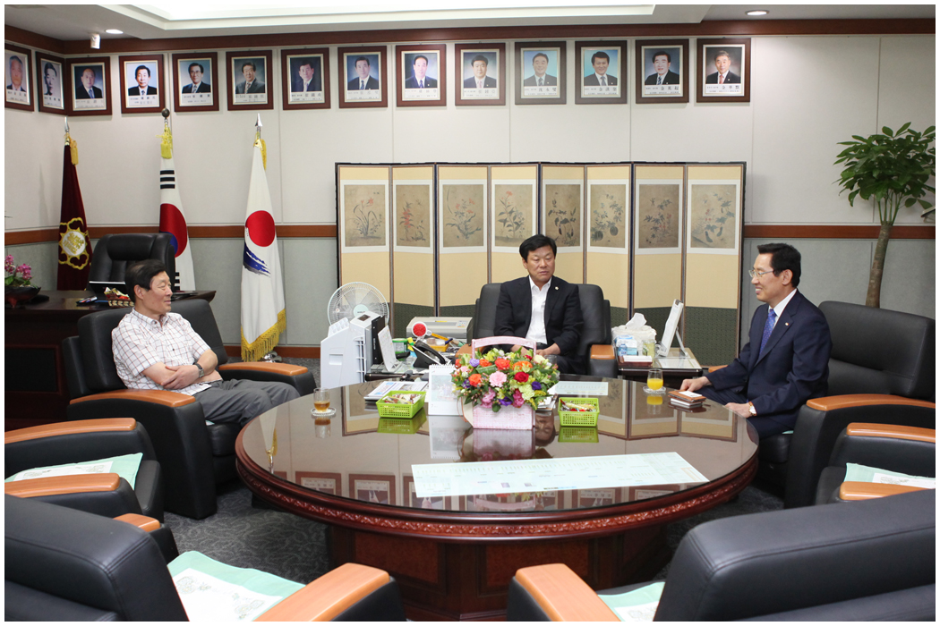 한국남동발전 영동화력발전처장 접견(2014.07.09) 대표이미지