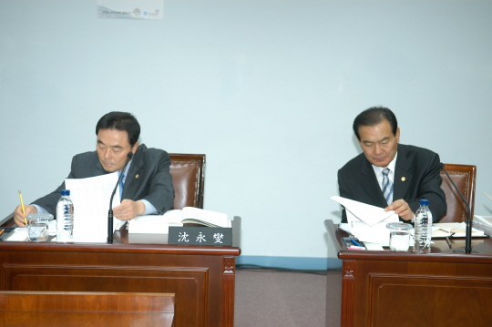 산업건설위 2009 당초예산안 심의(2008.12.5) 대표이미지