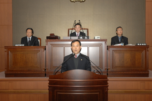 제191회 강릉시의회 제2차정례회 시정질문(2007.12.6) 대표이미지