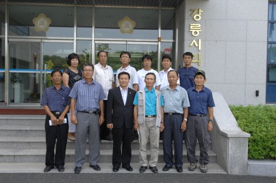 옥계면민 대표 의회방문(2008.7.28) 대표이미지