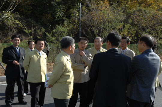산업건설위원회 현장 견학(2008.11.3) 대표이미지