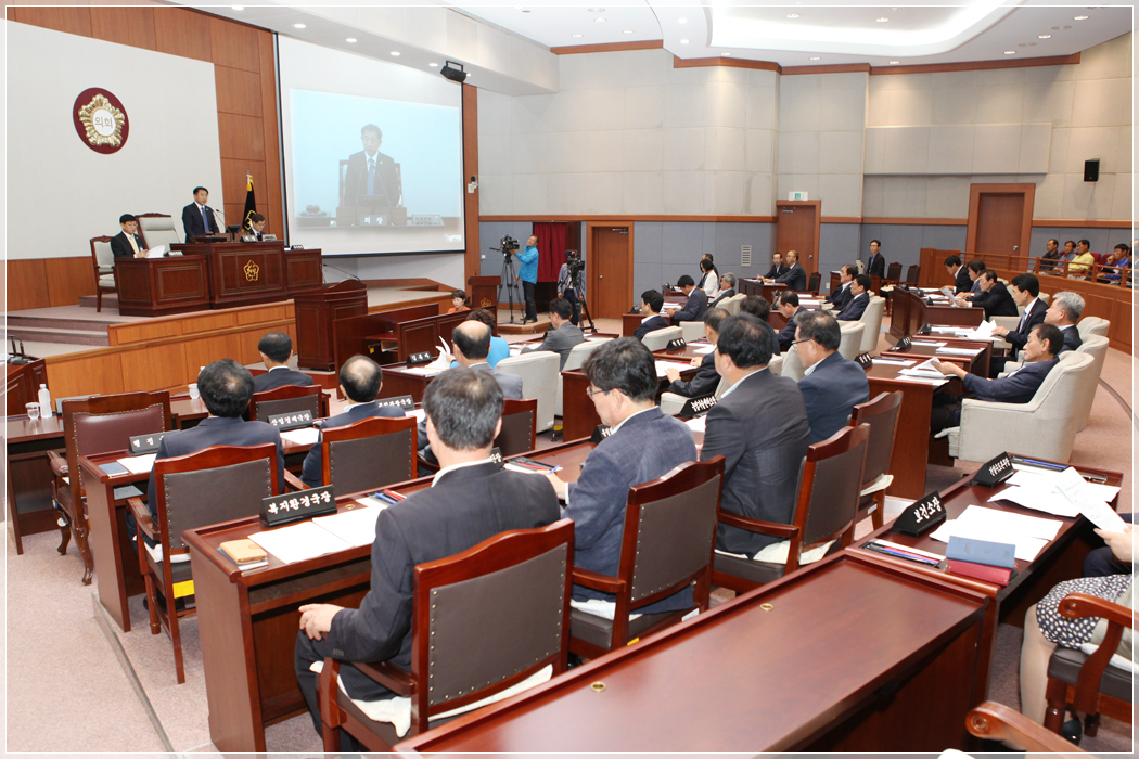 제254회 강릉시의회 임시회 제2차 본회의(2016.09.12) 대표이미지