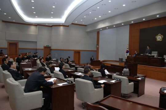 제198회 임시회 중 제1차본회의(2008.10.27) 대표이미지