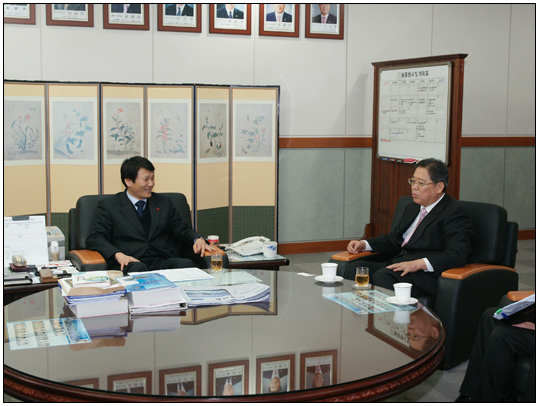 강릉대 치과대학 진입로 준공식(2012.11.14) 대표이미지