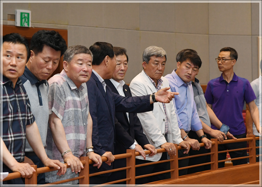 (2018.07.25.) 충북 음성군의회 방문단 접견 이미지(8)
