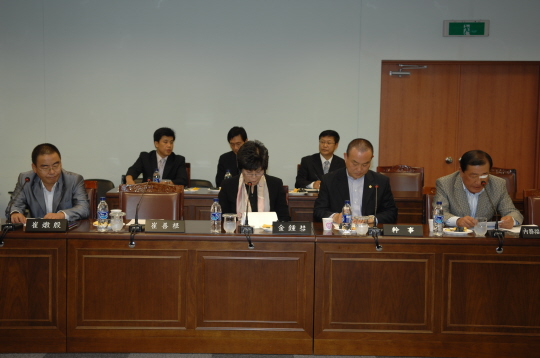 내무복지위 택시업계대표 간담회(2008.9.30) 대표이미지